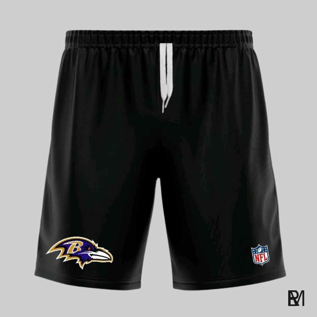 NFL - Short - Baltimore Ravens - preto
