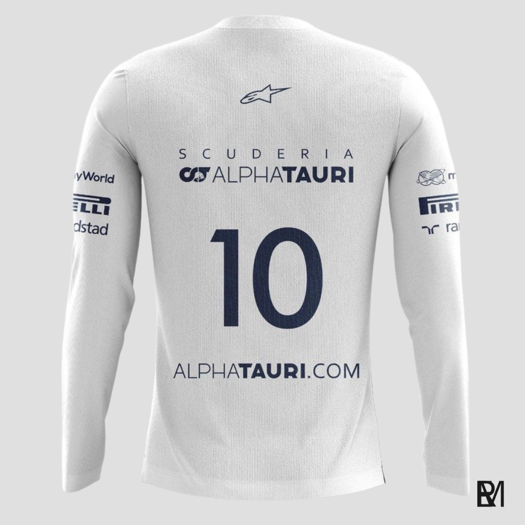 Fórmula1 - Alpha Tauri - manga longa